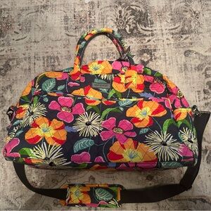 Very Bradley travel weekender bag